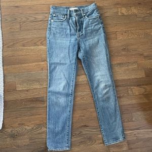 Madewell perfect vintage jean size 23
